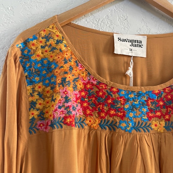 Floral print shirt with pussy-bow and long sleeves, multi-coloured floral print, La Redoute Collections | La Redoute